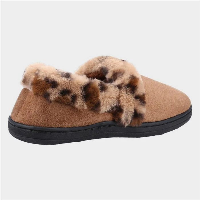 Fleet & Foster Gracemere Womens Tan Slipper 4 Fleet & Foster Gracemere Womens Tan Slipper - Image 2