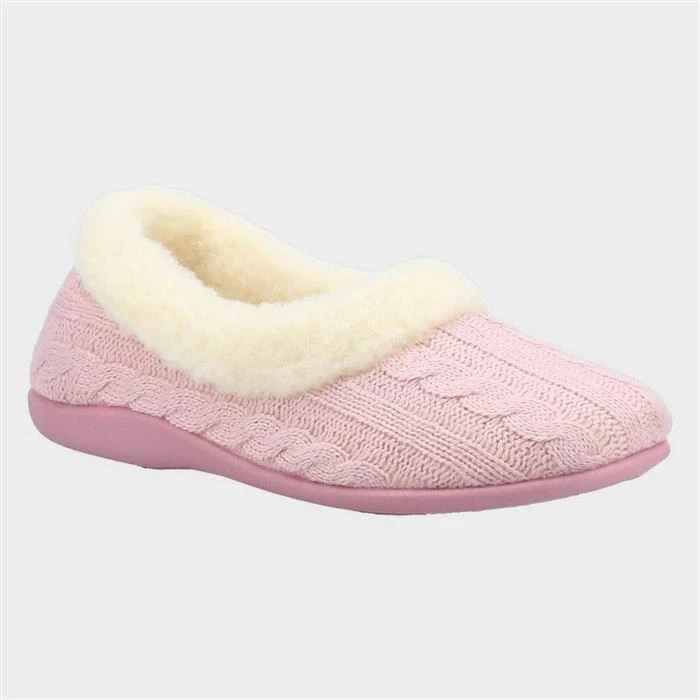 Fleet & Foster Sarina Womens Pink Slipper 3 Fleet & Foster Sarina Womens Pink Slipper
