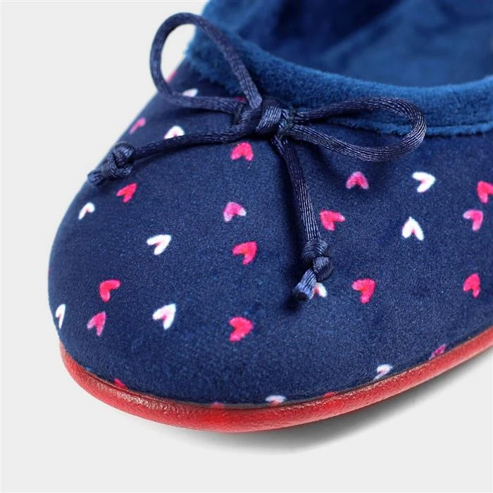 Lunar Kansas Womens Navy Pump Slipper 5 Lunar Kansas Womens Navy Pump Slipper - Image 3