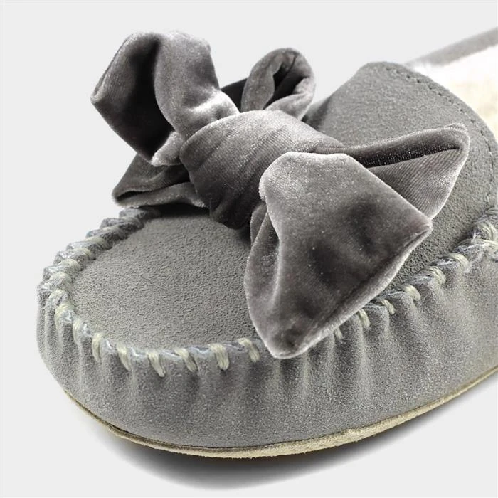 Lazy Dogz Brook Grey Suede Slipper 5 Lazy Dogz Brook Grey Suede Slipper - Image 3