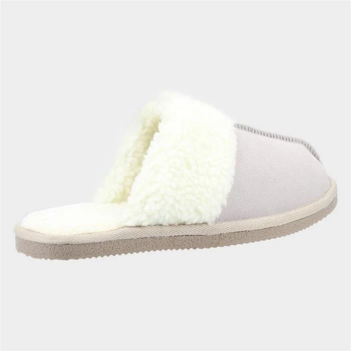 Hush Puppies Arianna Womens Cream Slipper 4 Hush Puppies Arianna Womens Cream Slipper - Image 2