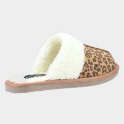 Hush Puppies Arianna Womens Leopard Print Slipper -UK Shoe Sales 2024 693053 3 L03.20230119000833