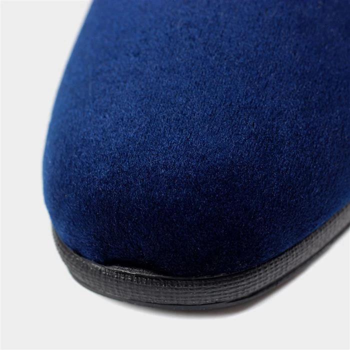 Lunar Michelle Womens Navy Mule Slipper 5 Lunar Michelle Womens Navy Mule Slipper - Image 3