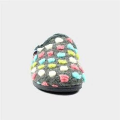 Lunar Montreal Womens Grey Mule Slipper