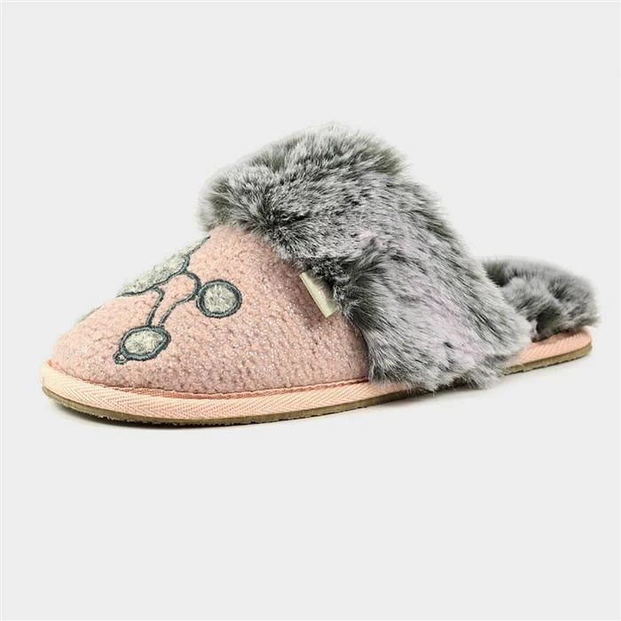 Lazy Dogz Coco Womens Pink Slipper 4 Lazy Dogz Coco Womens Pink Slipper - Image 2