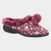 Fleet & Foster Buzzard Womens Red Mule Slipper 1 Fleet & Foster Buzzard Womens Red Mule Slipper -UK Shoe Sales 2024 693097 3 L02.20230119000401