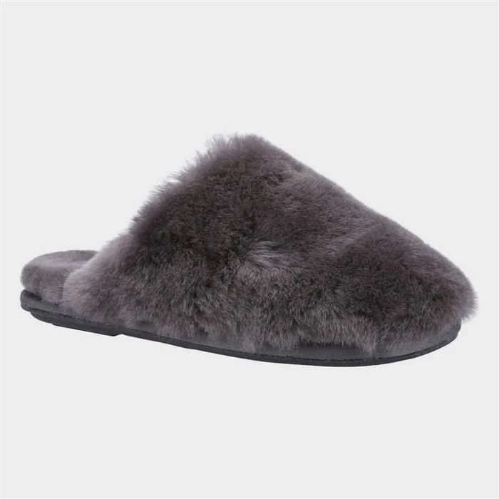 Cotswold Salperton Womens Grey Mule Slipper 3 Cotswold Salperton Womens Grey Mule Slipper