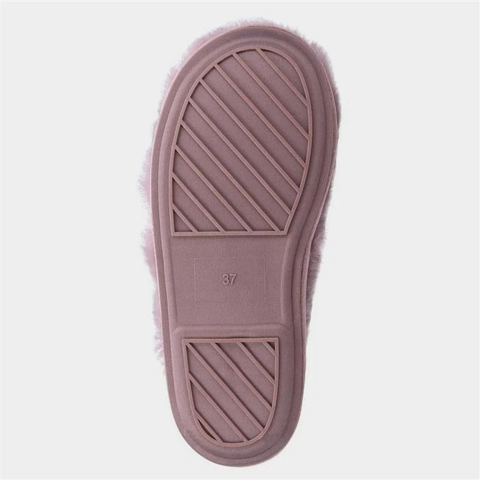 Cotswold Salperton Womens Pink Mule Slipper 5 Cotswold Salperton Womens Pink Mule Slipper - Image 3