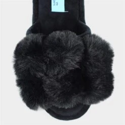 Lunar Octavia Womens Black Faux Fur Slider Slipper 7 Lunar Octavia Womens Black Faux Fur Slider Slipper -UK Shoe Sales 2024 693112 3 L04.20221225000421