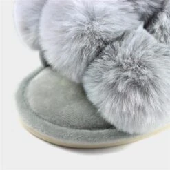 Lunar Octavia Womens Grey Faux Fur Slider Slipper 7 Lunar Octavia Womens Grey Faux Fur Slider Slipper -UK Shoe Sales 2024 693114 3 L04.20221225000421