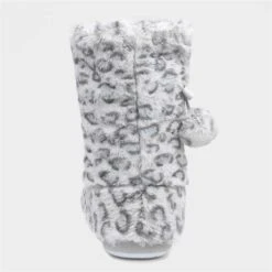 The Slipper Company Womens Grey Leopard Bootie 9 The Slipper Company Womens Grey Leopard Bootie -UK Shoe Sales 2024 694009 2 L04.20221024000319