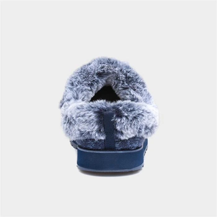 Skechers Keepsakes Ice Angel Womens Navy Slipper 5 Skechers Keepsakes Ice Angel Womens Navy Slipper - Image 3