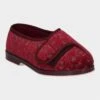 GBS Nola Womens Red Extra Wide Fit Slipper 1 GBS Nola Womens Red Extra Wide Fit Slipper -UK Shoe Sales 2024 699089 3 L02.20230802000203