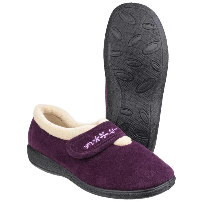 Fleet & Foster Capa Womens Purple Slipper 4 Fleet & Foster Capa Womens Purple Slipper - Image 2
