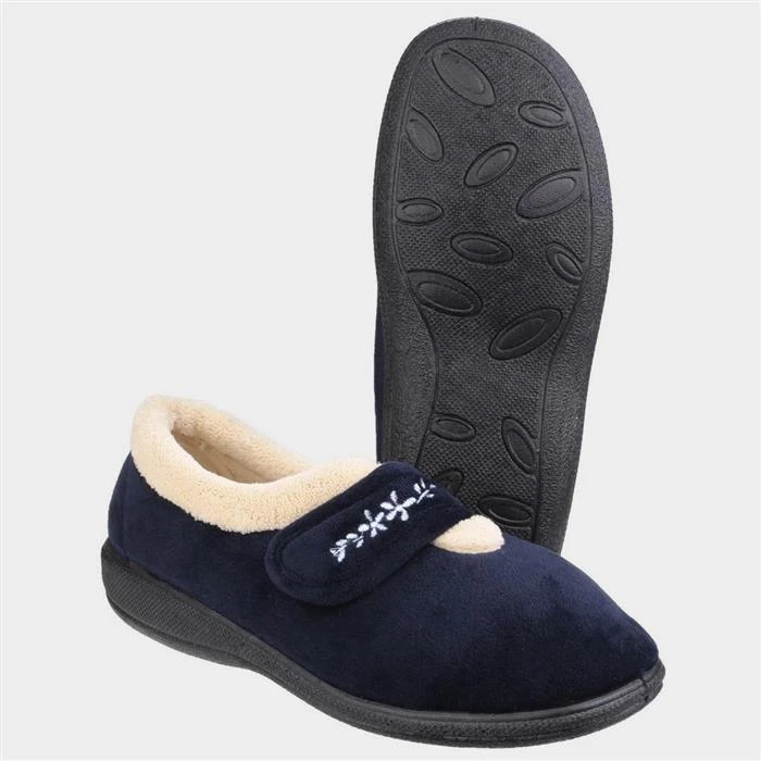 Fleet & Foster Capa Womens Blue Slipper 4 Fleet & Foster Capa Womens Blue Slipper - Image 2