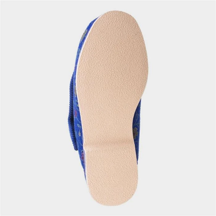 GBS Rhona Womens Blue Extra Wide Fit Slipper 5 GBS Rhona Womens Blue Extra Wide Fit Slipper - Image 3