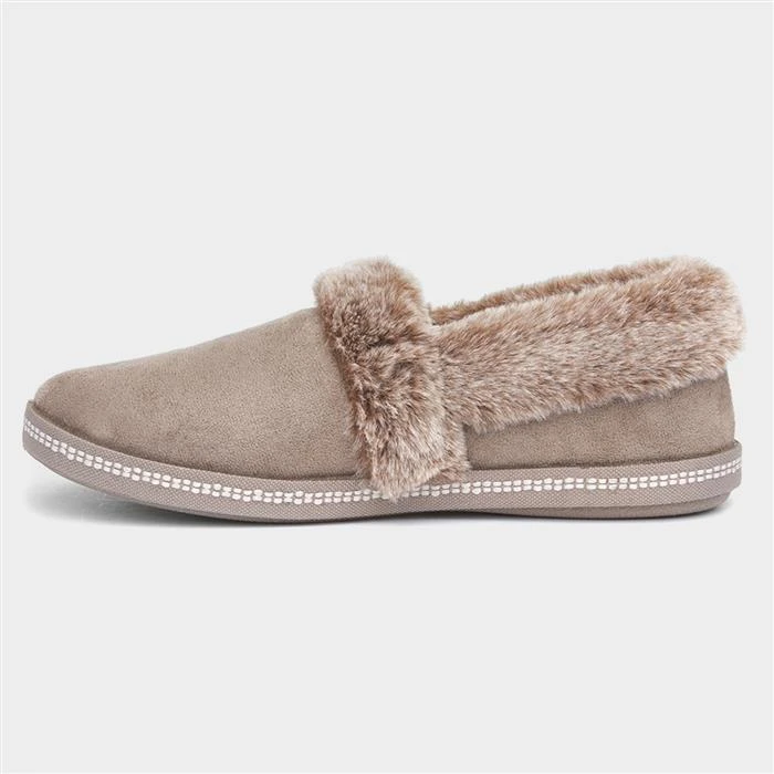 Skechers Cozy Campfire Womens Taupe Slipper 4 Skechers Cozy Campfire Womens Taupe Slipper - Image 2