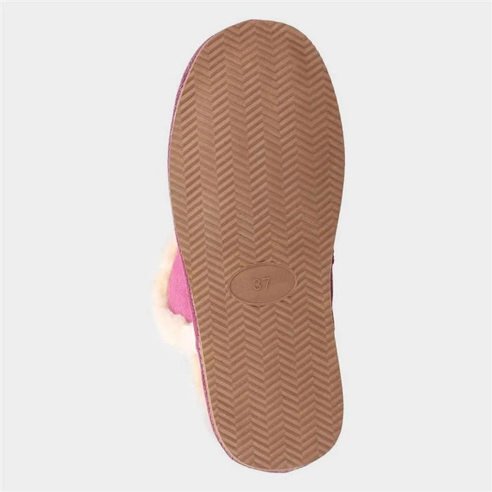 Hush Puppies Ashleigh Womens Pink Leather Bootie 5 Hush Puppies Ashleigh Womens Pink Leather Bootie - Image 3