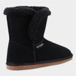 Hush Puppies Ashleigh Womens Black Leather Bootie 6 Hush Puppies Ashleigh Womens Black Leather Bootie -UK Shoe Sales 2024 699304 3 L03.20230119000850