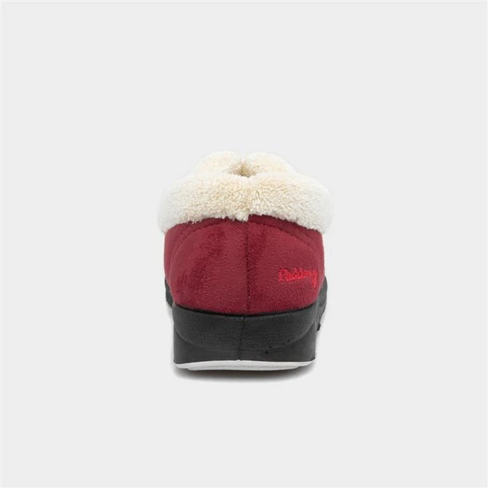 Padders Carmen Womens Red Slippers 5 Padders Carmen Womens Red Slippers - Image 3