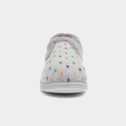 Padders Repose Womens Light Grey Full Slipper