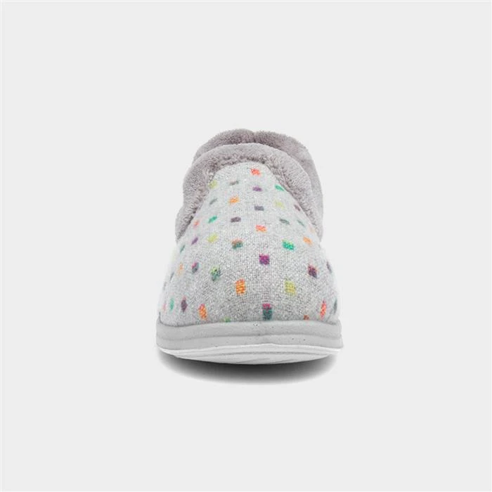 Padders Repose Womens Light Grey Full Slipper 3 Padders Repose Womens Light Grey Full Slipper