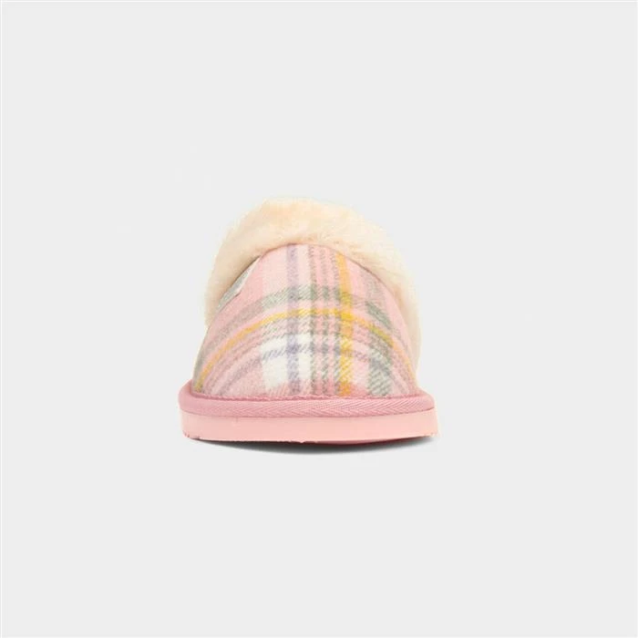 Jo & Joe Shetland Womens Pink Mule Slipper 3 Jo & Joe Shetland Womens Pink Mule Slipper