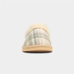 Jo & Joe Shetland Womens Oatmeal Mule Slipper