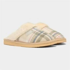 Jo & Joe Shetland Womens Oatmeal Mule Slipper -UK Shoe Sales 2024 699486 2 L06.20230801000152