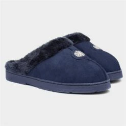 Jo & Joe Snuggle Womens Navy Mule Slipper 11 Jo & Joe Snuggle Womens Navy Mule Slipper -UK Shoe Sales 2024 699493 2 L06.20230308000308