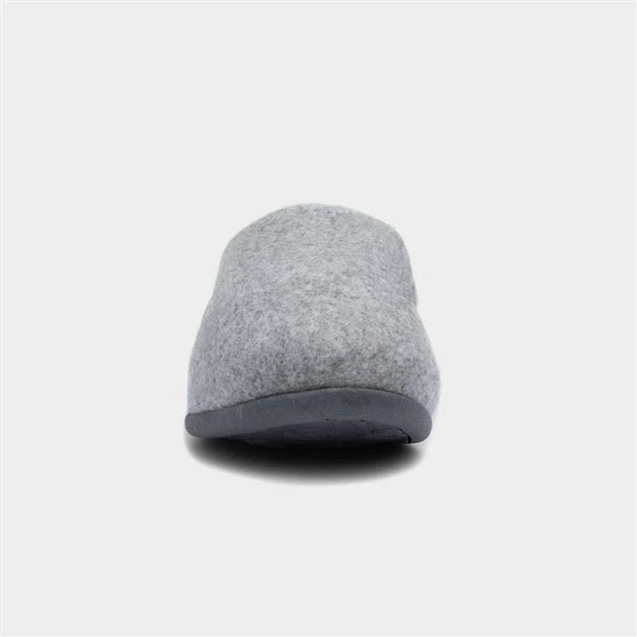 Shu Da Living Helena Womens Grey Mule Slippers 3 Shu Da Living Helena Womens Grey Mule Slippers