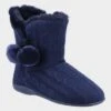 Fleet & Foster Apple Womens Blue Bootie Slipper 2 Fleet & Foster Apple Womens Blue Bootie Slipper -UK Shoe Sales 2024 699566 3 L02.20230119000853